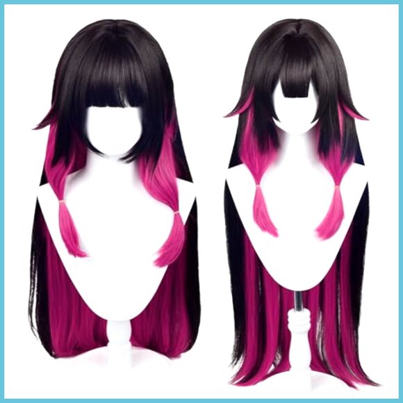 Heat-Resistant Costume Wig with Adjustable Cap for Theme Parties main image 3